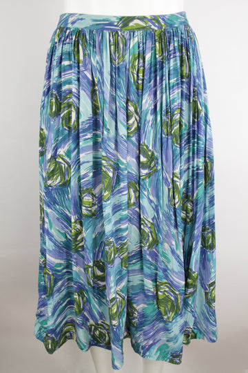 Vintage 50s Pleated Skirt - M