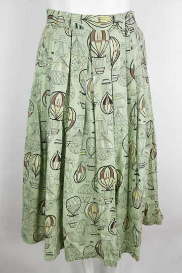 Vintage 50s Pleated Skirt - S