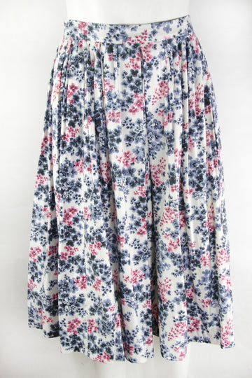 Vintage 50s Pleated Skirt - S