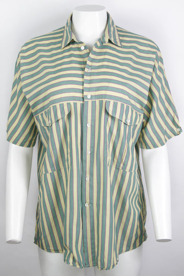 Vintage 90s Redford Striped Shirt - M