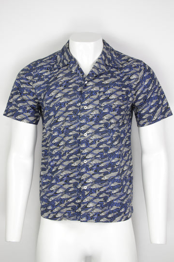 Vintage A.P.C  David Fish Shirt - M