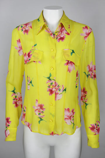 Vintage Kenzo Sheer blouse  - S