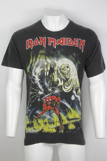Vintage Rare 1982 Iron Maiden Number Of The Beast T-shirt - L