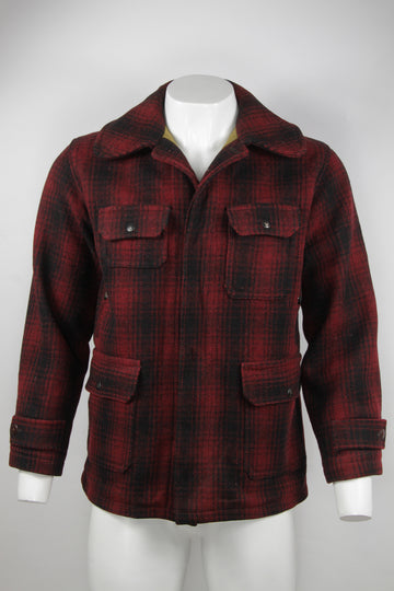 Vintage 1950s Utica Duxbak CPO Mackinaw Jacket - L