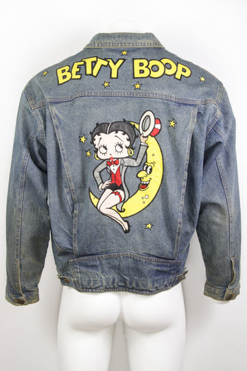 Vintage 90s American Toons Betty Boop Denim Jacket - XL