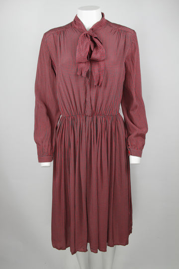 Vintage Fouks Paris Silk dress - S