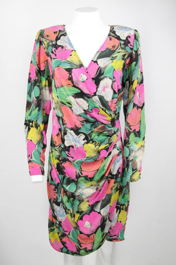 Vintage Ungaro 80s dress - S