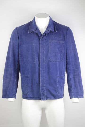 Vintage Distressed European Work Jacket - XL