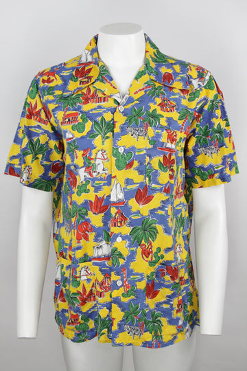 Vintage 50s Hawaiian shirt - M