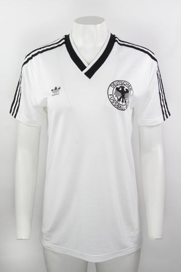 Vintage Adidas West Germany Football kit top 80s - M