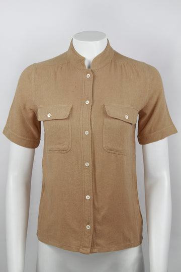 Vintage 80s Umberto Ginoconchetti Blouse - S