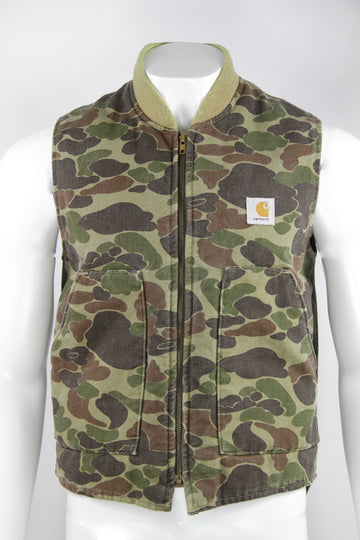 Vintage Carhartt Cloud Cammo Gillet  - M