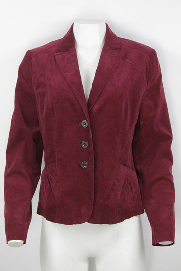 Vintage Y2k Cord Blazer - S