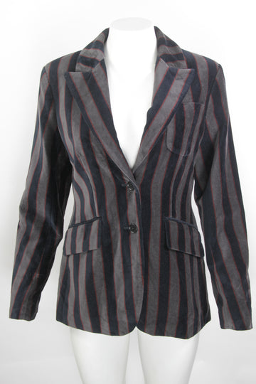 Vintage 90s Velvet Blazer - S