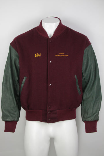 Vintage 1996 Hunchback of Notre Dame Disney Animation Crew Letterman Baseball Jacket  - XL