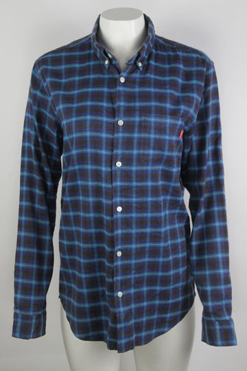 Vintage Supreme Check Shirt - M