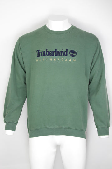 Vintage Timberland Embroidered Crew Sweatshirt - L