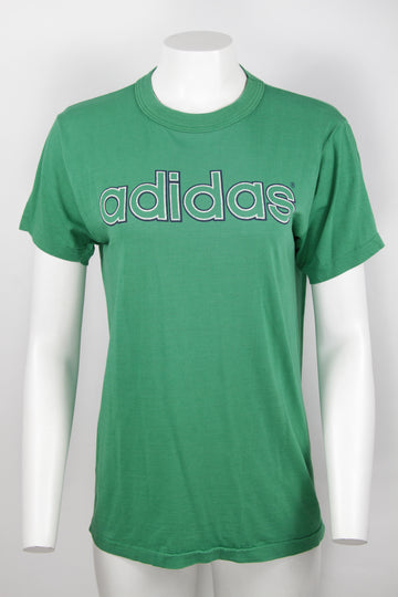 Vintage 80s adidas Single stitch  T-shirt - M