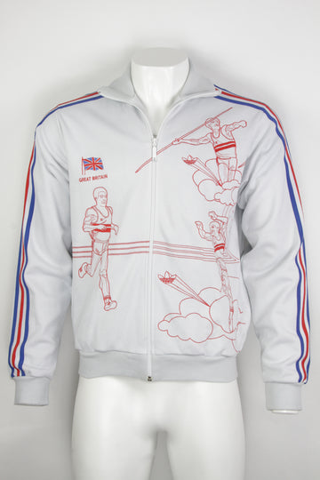 Adidas Originals Great Britain Daley Thompson Embroidered Tracktop - L