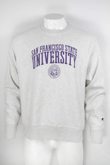 Vintage Champion Reverse Weave San Francisco State University Crewsweat - L
