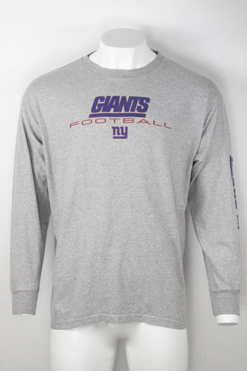 Vintage New York Giants NFL  Long Sleeved T-shirt - XL