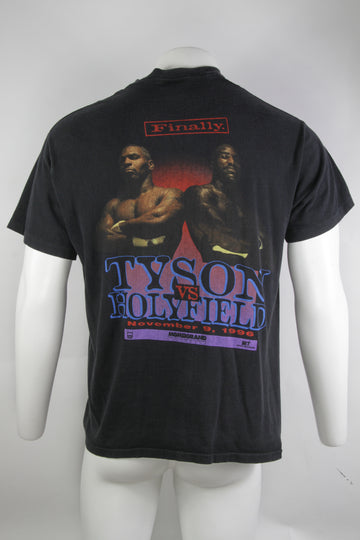 Vintage Rare 1996 Tyson VS Holyfield T-shirt By MGM Grand - XL