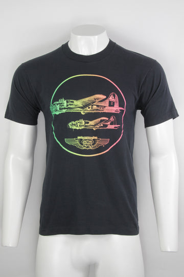 Vintage Ghost Squadron Single Stitch T-shirt - L