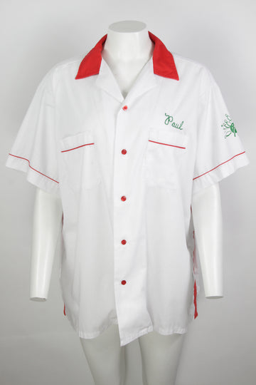 Vintage Mountain Dew Bowling Shirt - XL
