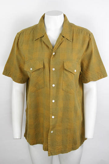 Vintage Lee 101 Loop Collar Shirt - L