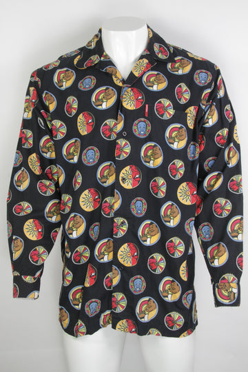 Vintage Y2k Fubu Platinum Shirt - XL