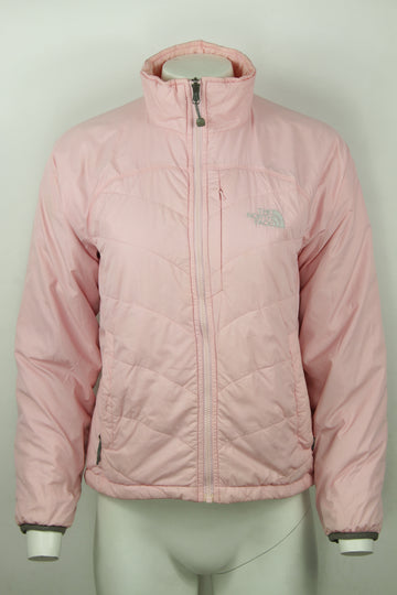 Vintage 90s Baby Pink North Face Puffa jacket - S