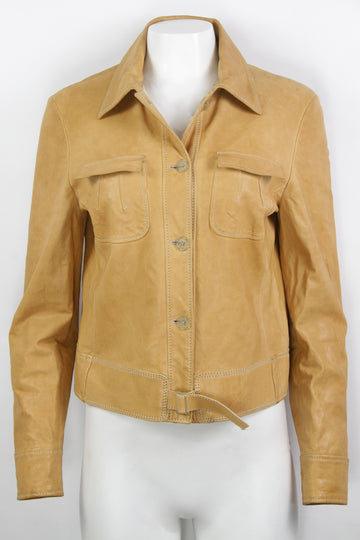 Vintage Jil Sander Tan Leather - S