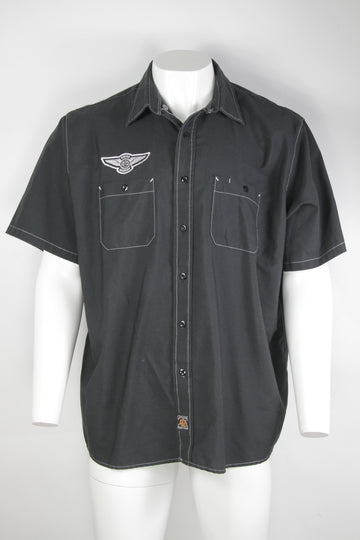 Vintage Harley Davidson Academy Workwear Shirt - XXL