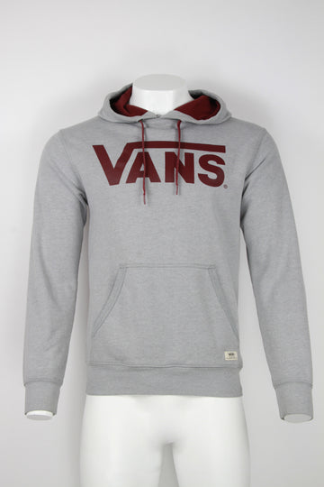 Vintage Vans grey pull over hooded sweatshirt - S