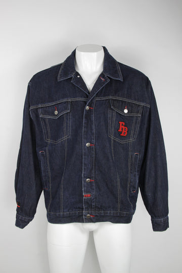 Vintage FUBU oversized denim jacket - XL