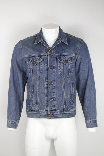 Vintage Red tab Levi's jacket with handwarmers - M