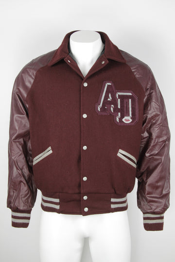 Vintage Letterman wool varsity baseball jacket - L