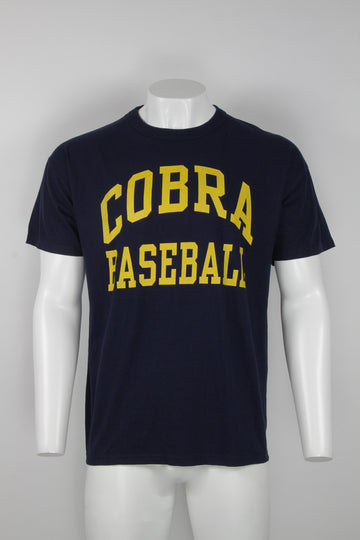 Cobra Baseball print t-shirt - Navy - XL