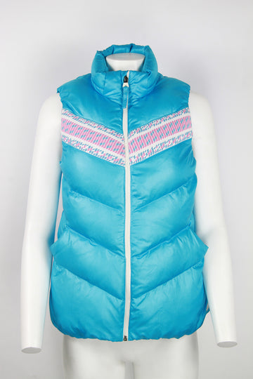 Vintage Adidas Down puffer ski Gillet - Blue - M/L